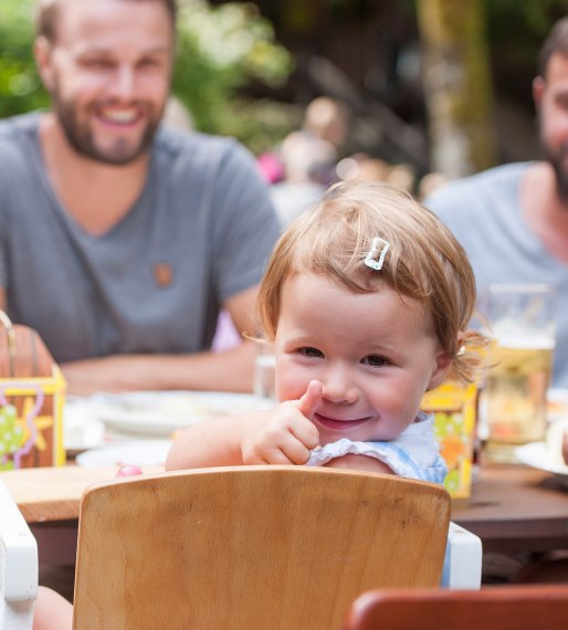 Leckeres Essen für Kinder im Kinderpark Ruhpolding., © Freizeitpark Ruhpolding