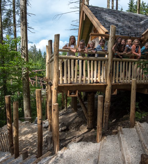 Geburtstagsparty im Baumhaus., © Freizeitpark Ruhpolding