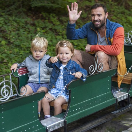 Bayerische Bockerlbahn, © Freizeitpark Ruhpolding