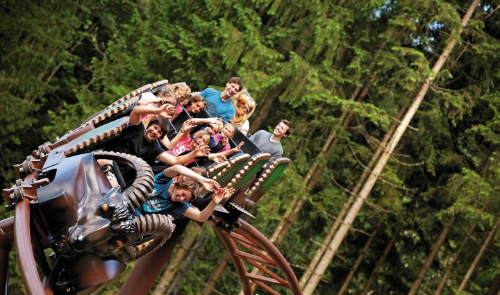 Die einzige Berg-Achterbahn am Chiemsee ist in Ruhpolding im Chiemgau., © Freizeitpark Ruhpolding