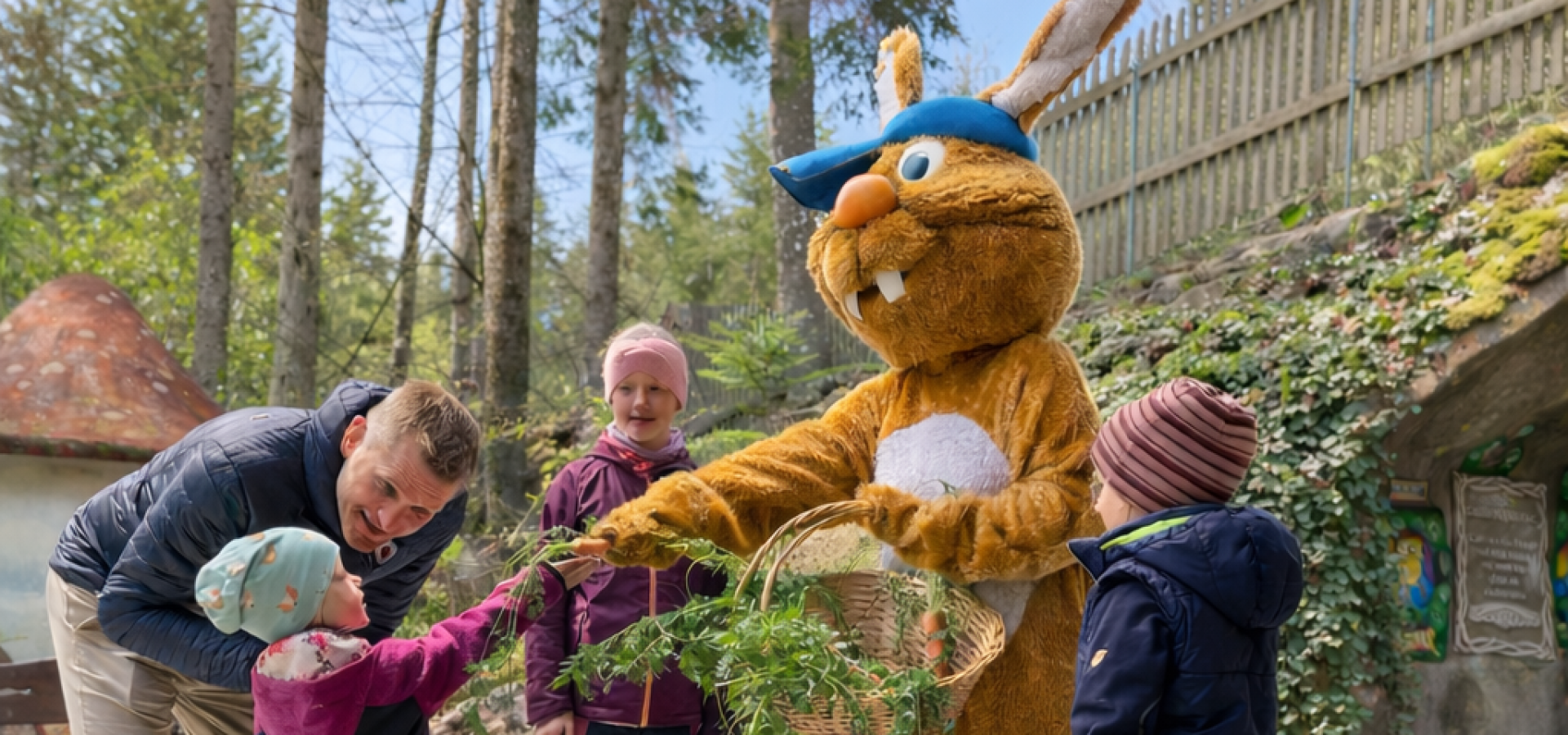 Märchenhafte Ostereiersuche im Freizeitpark Ruhpolding Märchenhafte Ostereiersuche im Freizeitpark Ruhpolding