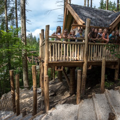 Geburtstagsparty im Baumhaus., © Freizeitpark Ruhpolding