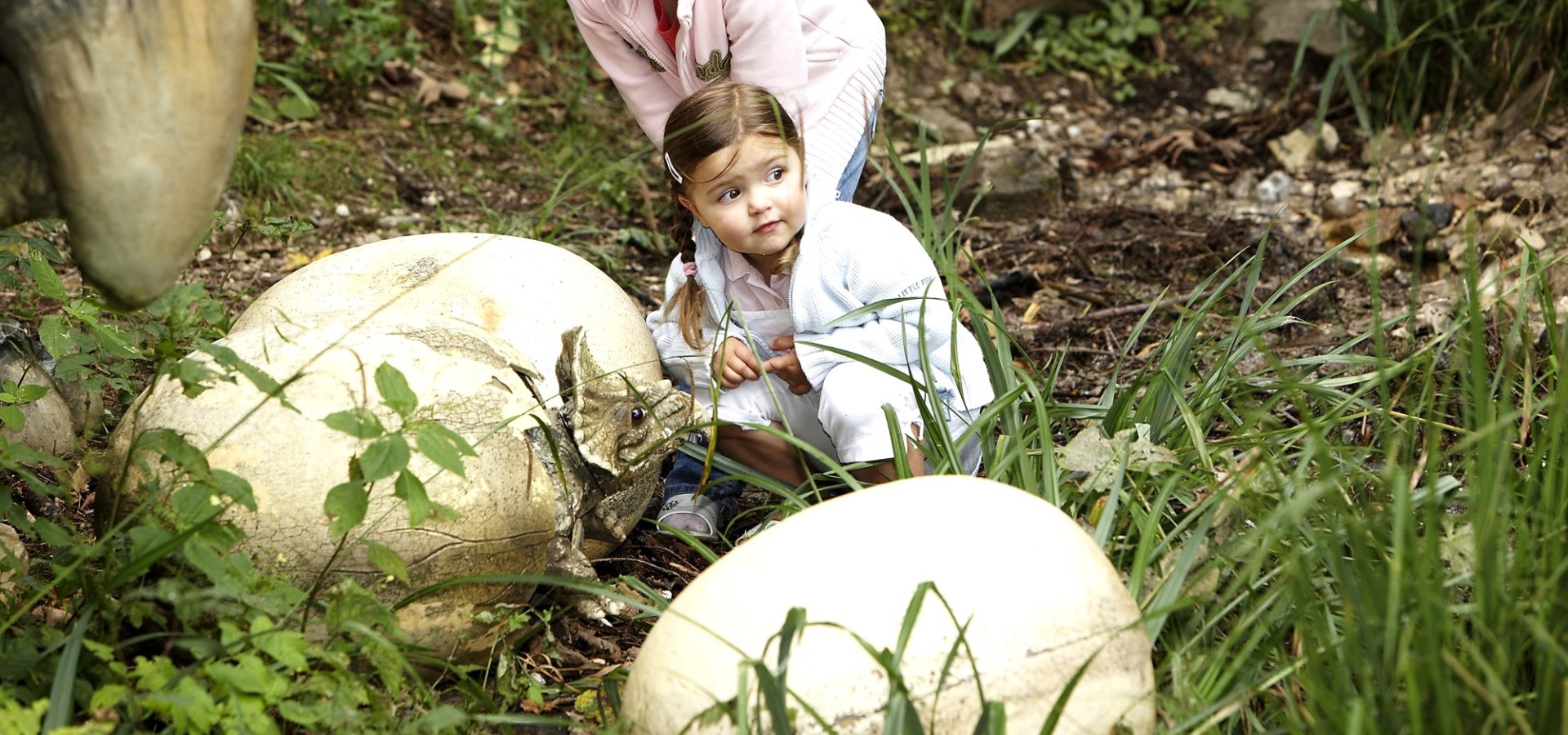 Dinosaurier entdecken im Freizeitpark Ruhpolding, zwischen München und Salzburg., © Freizeitpark Ruhpolding