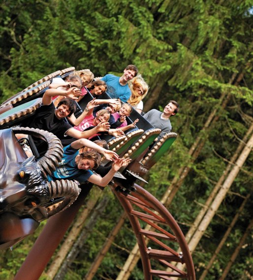 Die einzige Berg-Achterbahn am Chiemsee ist in Ruhpolding im Chiemgau., © Freizeitpark Ruhpolding