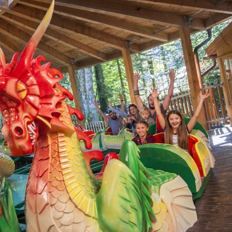 Gemeinsam mit Freunden Spaß haben im Freizeitpark Ruhpolding., © Freizeitpark Ruhpolding