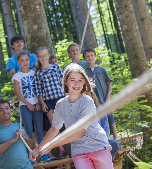 Teamgeist und Kameradschaft stärken im Freizeitpark und Märchenpark Ruhpolding., © Freizeitpark Ruhpolding